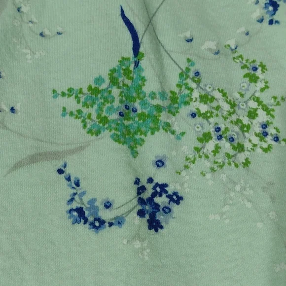 Floral Adonna cutoff pajamas, sz XXL - Picture 15 of 15